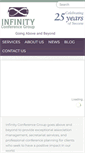 Mobile Screenshot of infinityconferences.com